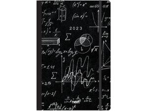 Ημερολόγιο ημερήσιο NEXT Trends flexi με λάστιχο 14x21cm 2023 Mathematics